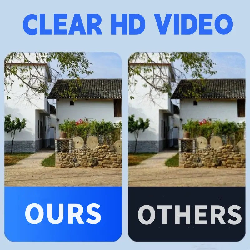 ✨Wireless night vision camera – Intelligent security around the clock
