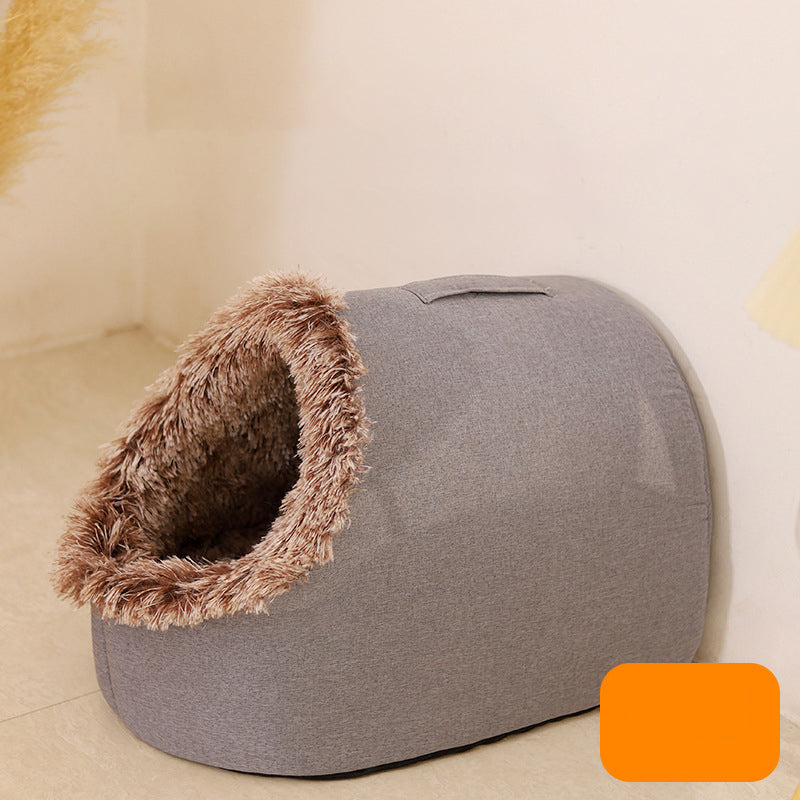 💥Hot sale 🐾OFFWinter Warm Pet Cave Bed