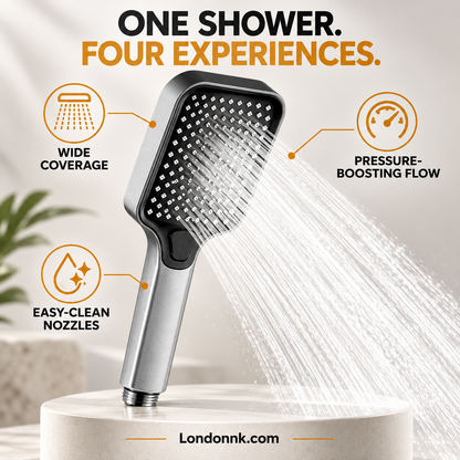 Premium 4-Mode High Pressure Shower Head✨