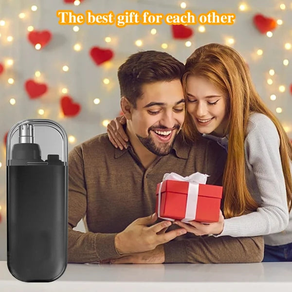⚡ LIMITED-TIME 50% OFF! Rechargeable Electric Nose Hair Trimmer, Portable Safe Round Head Mens Grooming Tool