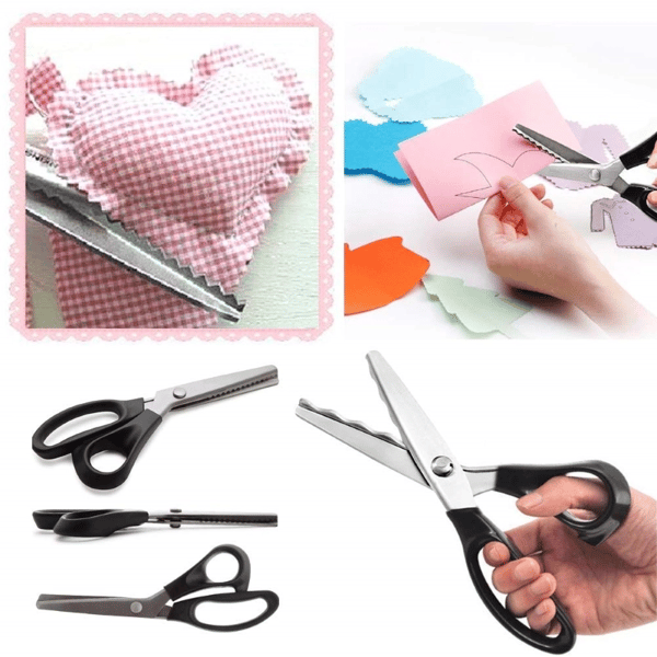 🔥 DIY Serrated Sewing Scissors – Precise and Easy to Use