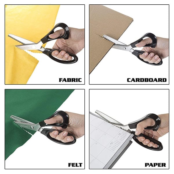 🔥 DIY Serrated Sewing Scissors – Precise and Easy to Use