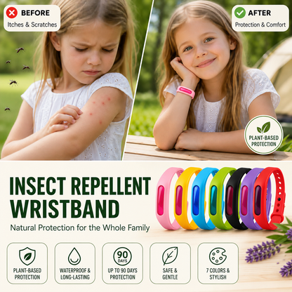 🎁 BUY 1 GET 1 FREE! 🦟 Mosquito Repellent Bracelet