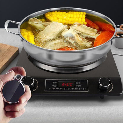 ⚡3500-watt Induction Hob, 10 Temperature Settings
