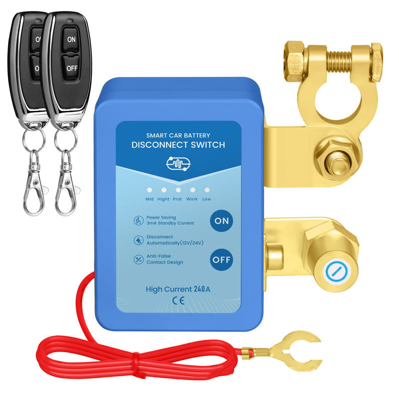 ⚡ Limited time 50% discount 🔋🚗12V/24V Remote Control Car Battery Disconnect Switch