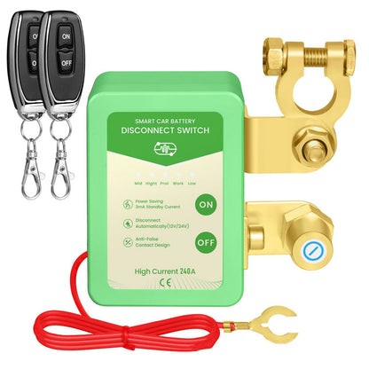 ⚡ Limited time 50% discount 🔋🚗12V/24V Remote Control Car Battery Disconnect Switch
