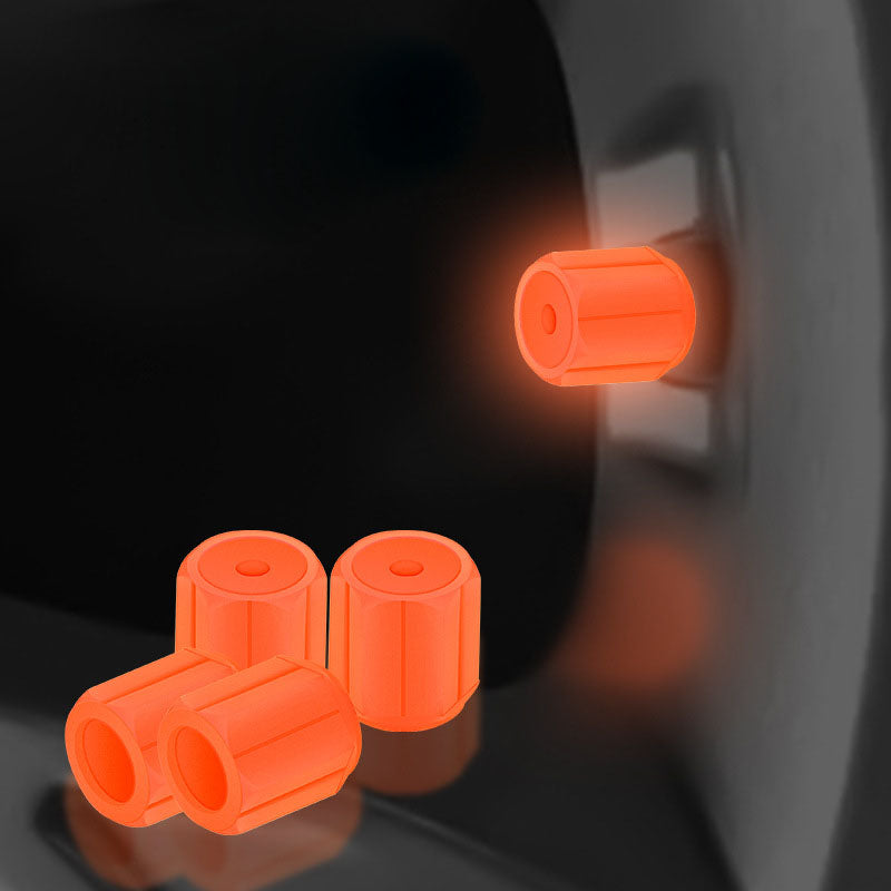 💥Glow-in-the-Dark Tire Valve Stems - Unique Auto Accessory