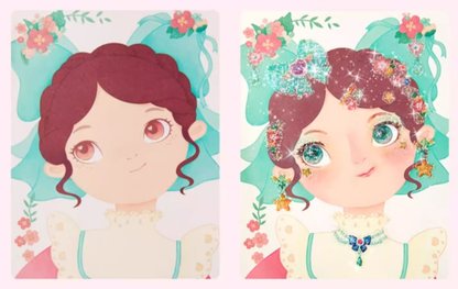 🔥Hot Sale 49% OFF💝Fantasy 3-in-1 Princess Dress Up & Make Up Game Set💅