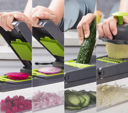🎁 MOTHER’S DAY SALE 50% OFF!!! 🧑‍🍳Multi-Knife™ | Multi-function vegetable cutter | 16-piece set🥗