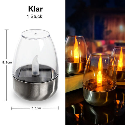 🕯️ BUY 2 GET 1 FREE! ☀️ Solar Flickering Tea Lights 🌙