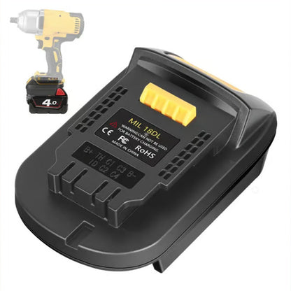 ⚡Lithium Battery Adapter for 18V Battery Tools