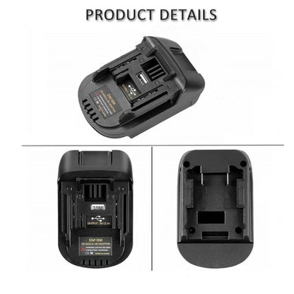 ⚡Lithium Battery Adapter for 18V Battery Tools