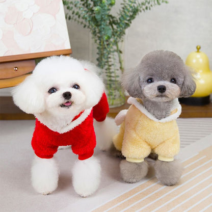 🔥 Hot Sale 50% off 🔥Winter dog jumpsuit jacket with zipper closure at the back