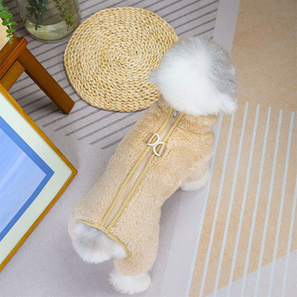 🔥 Hot Sale 50% off 🔥Winter dog jumpsuit jacket with zipper closure at the back