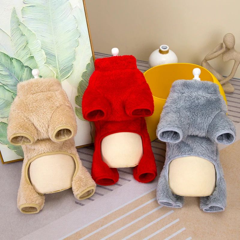 🔥 Hot Sale 50% off 🔥Winter dog jumpsuit jacket with zipper closure at the back
