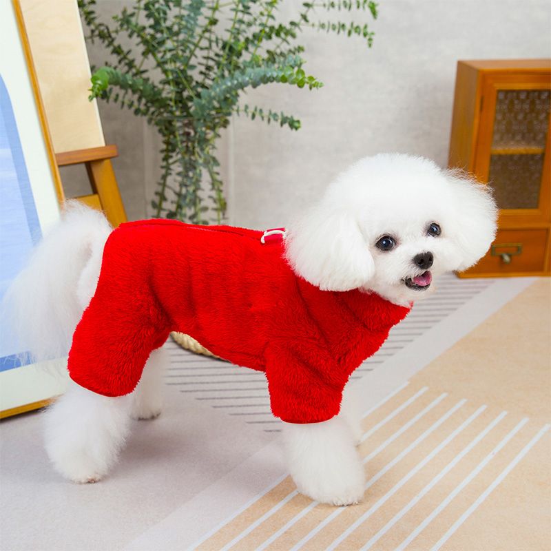 🔥 Hot Sale 50% off 🔥Winter dog jumpsuit jacket with zipper closure at the back