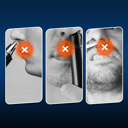 🔥Hot Sale 50% OFF👃Mini Digital Display Electric Multi-function Water-washable Nose Hair Trimmer🎀