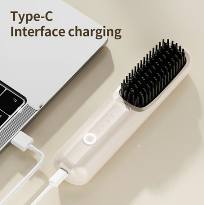 New Year Hot Sale 50% Off🎁USB cordless negative ion hair straightener