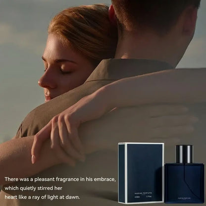 🔥2025 Hot Sale 50% OFF🔥 Men’s Natural Long-Lasting Marine Perfume | 24H Natural Sea Minerals & Zero Alcohol Burn