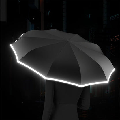 🌧️Reflective Safety Strip Ring Buckle Umbrella🌂
