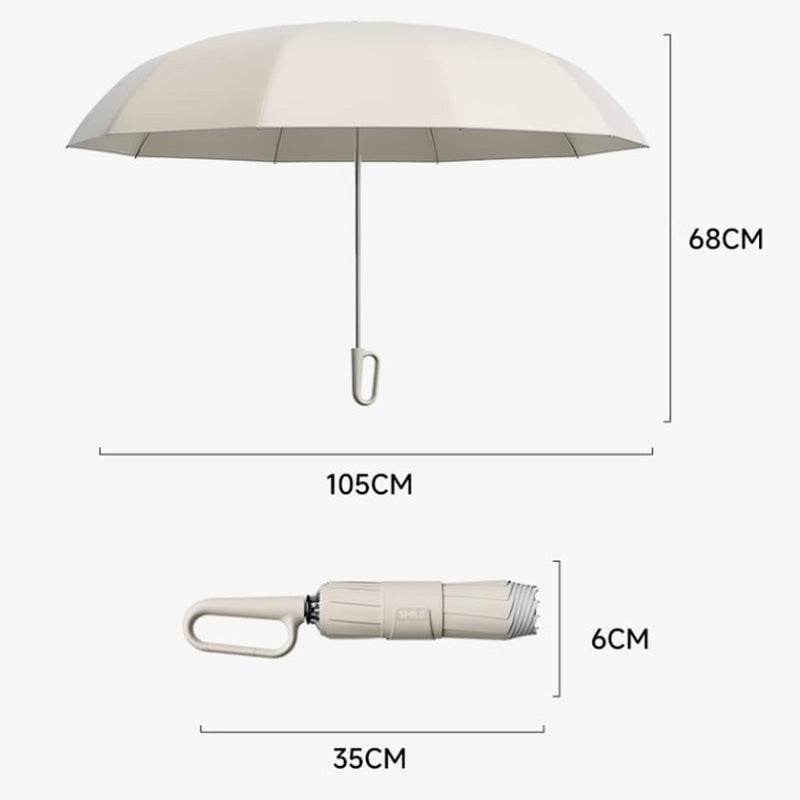 🌧️Reflective Safety Strip Ring Buckle Umbrella🌂