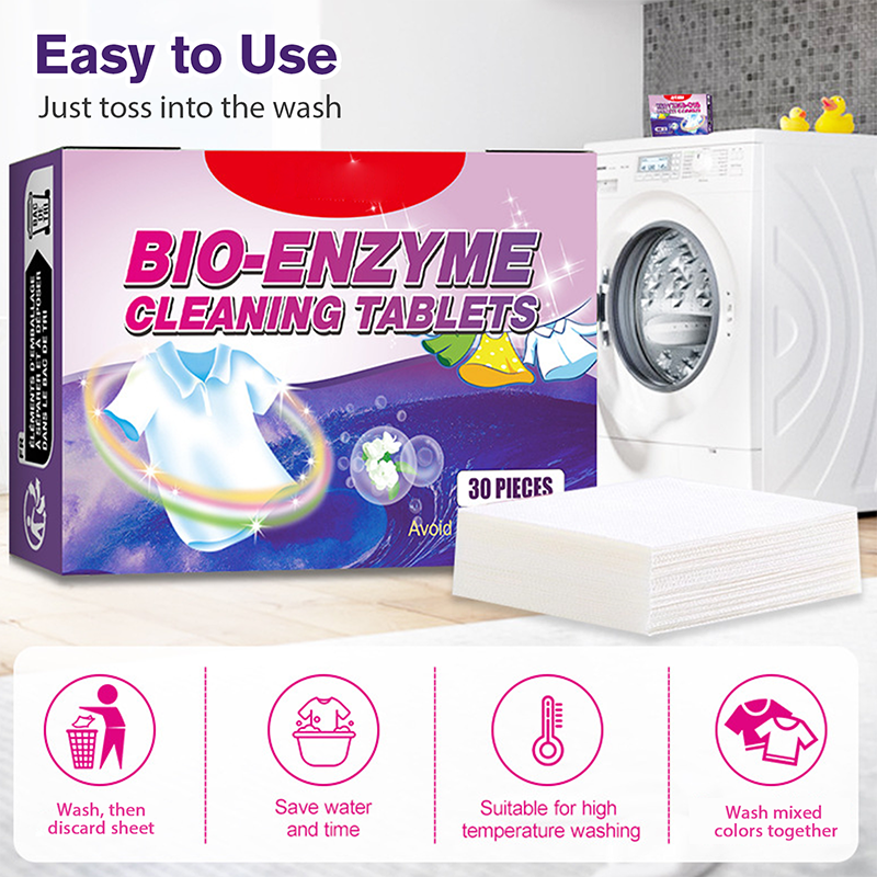 30PCS Color Catcher Sheet for Laundry