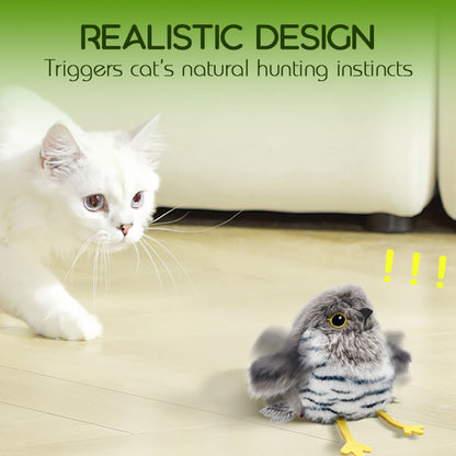 🎉Summer Special 50% off🎉Lifelike Bird-Shaped Interactive Cat Toy