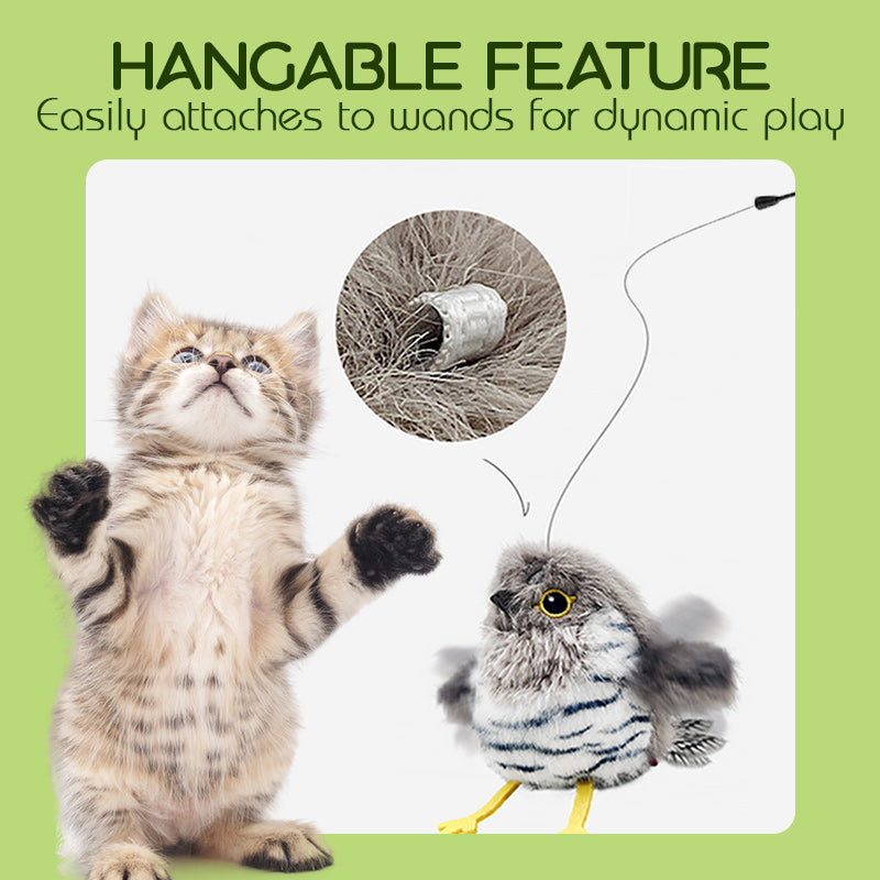 🎉Summer Special 50% off🎉Lifelike Bird-Shaped Interactive Cat Toy