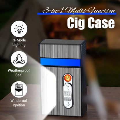 🔥3-in-1 Multi-Function Cig Case