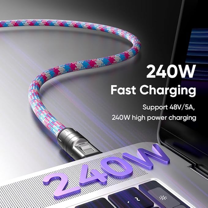 💥2 IN 1 Cell Phone Lanyard Fast Charging Data Cable