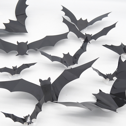 🦇Halloween 3D Bat LED Wall Light Decor🎃💡