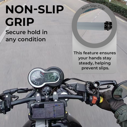 Anti-Slip Shock-Absorbing Handle Cover for E-Bike & Motorcycle
