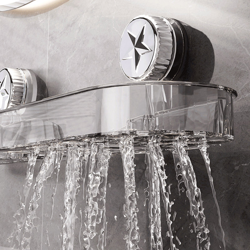 Multi-purpose organiser with suction cups for wall mounting without drilling