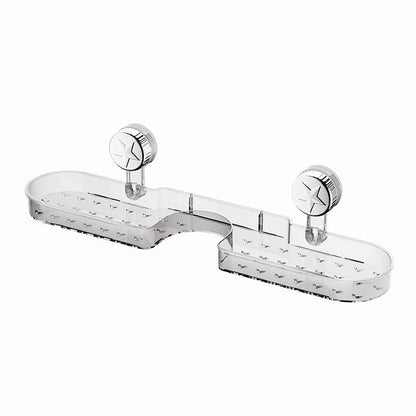 Multi-purpose organiser with suction cups for wall mounting without drilling