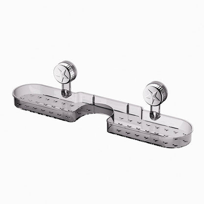 Multi-purpose organiser with suction cups for wall mounting without drilling