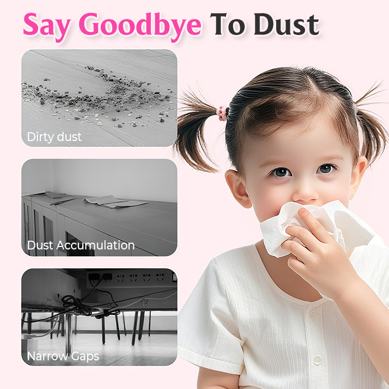 Folable & Washable Duster for Surface Cleaning