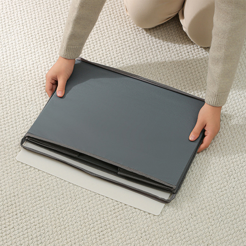 👟 Transparent, foldable PVC shoe box, waterproof shoe organiser for the office