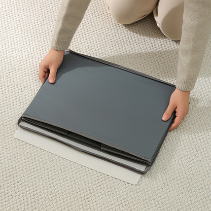 👟 Transparent, foldable PVC shoe box, waterproof shoe organiser for the office