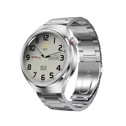✨New arrival✨ Watch 4 PRO Round Smartwatch: Bluetooth calling, waterproof, and smart voice assistant for your active life! 💪⌚