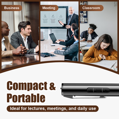 🔥 LAST DAY PROMOTION - 50%OFF 🔥Multi-Function High-Capacity Voice Recorder Pen