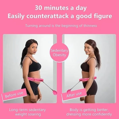🔥Hot sale 50% off🔥Adjustable Smart Hoop With 360° Massage