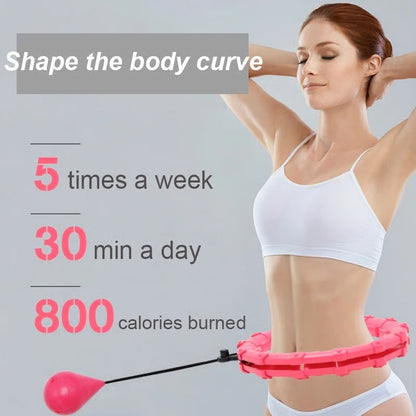 🔥Hot sale 50% off🔥Adjustable Smart Hoop With 360° Massage