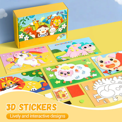 🔥HOT SALE 50% OFF-Children’s DIY 3D EVA Sticker Craft