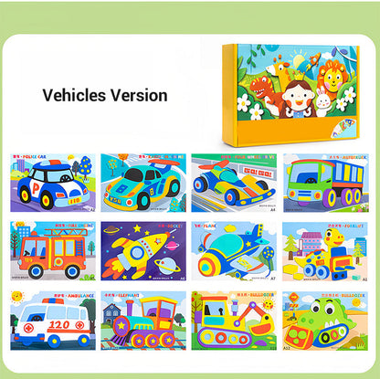 🔥HOT SALE 50% OFF-Children’s DIY 3D EVA Sticker Craft