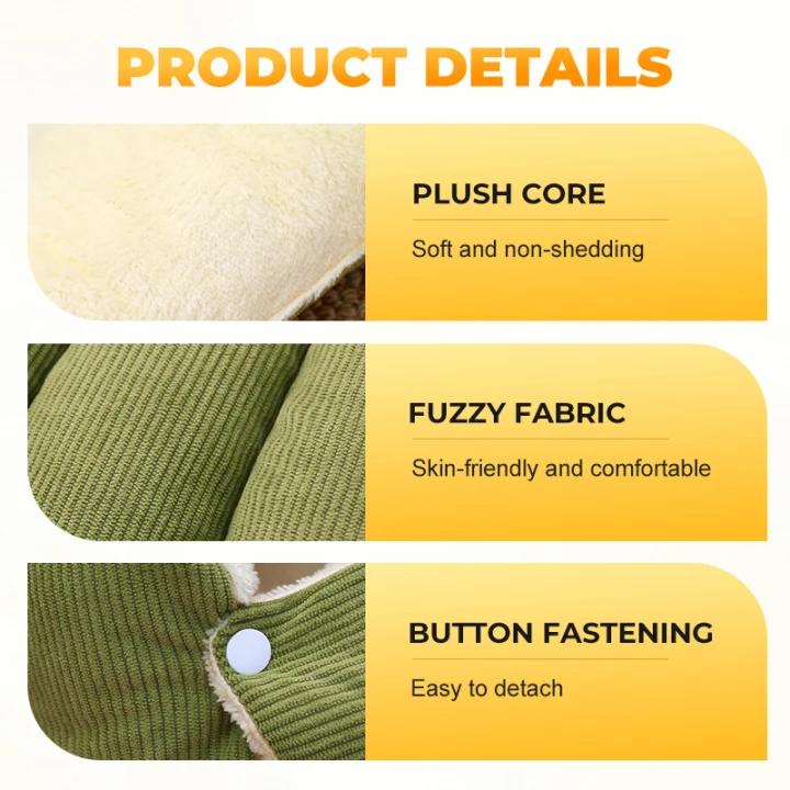 🔥Limited-time offer-Warmth Cozy Comfort  Plush Pet Cave