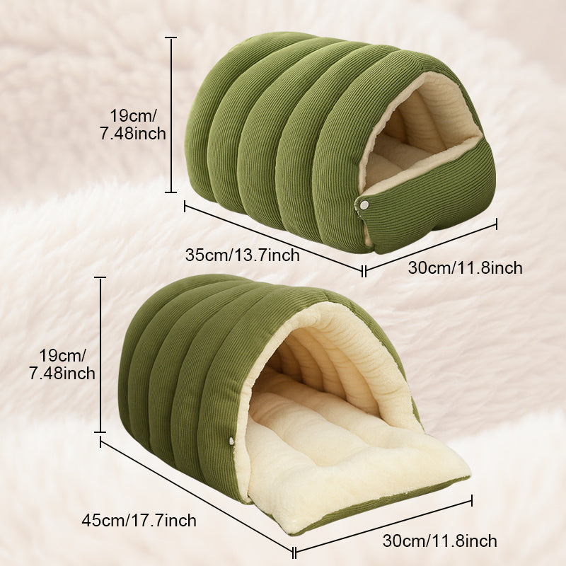 🔥Limited-time offer-Warmth Cozy Comfort  Plush Pet Cave