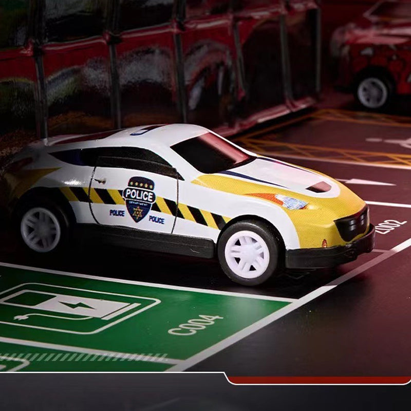 🎅Christmas promotion 60% OFF🎁48 Mini Pull-Back Cars with Built-In Garage Set