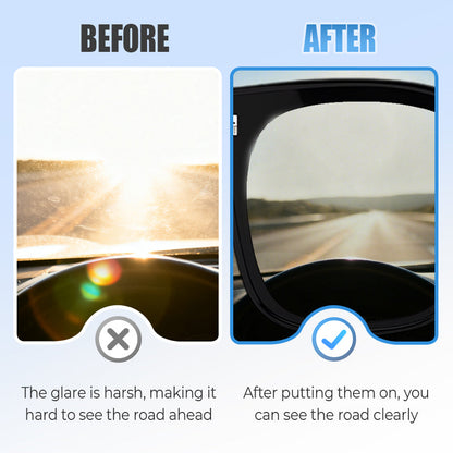 Compact Foldable Over-Glasses Sunglasses