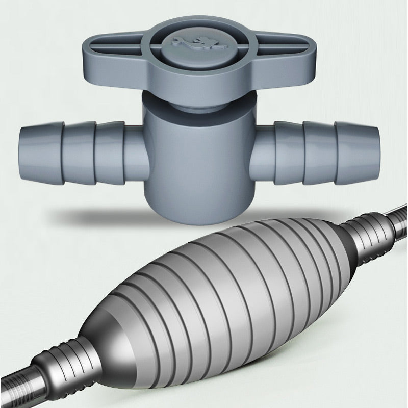 🐠 49% OFF LIMITED STOCK! ✨ Aquarium Vacuum Cleaner with Siphon - Gravel Filter & Flow Control for Effortless Water Change & Tank Maintenance 💦🌿