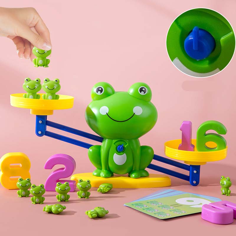 🎁Kids' Cartoon Animal Balance Scale Toy Set